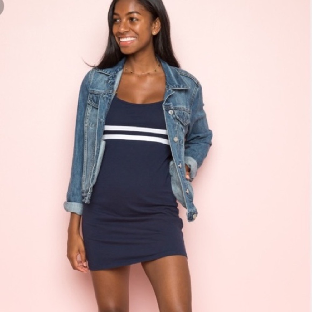 Brandy Melville navy cami dress